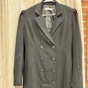 ASTR THE LABEL BLACK BLAZER DRESS (XL)